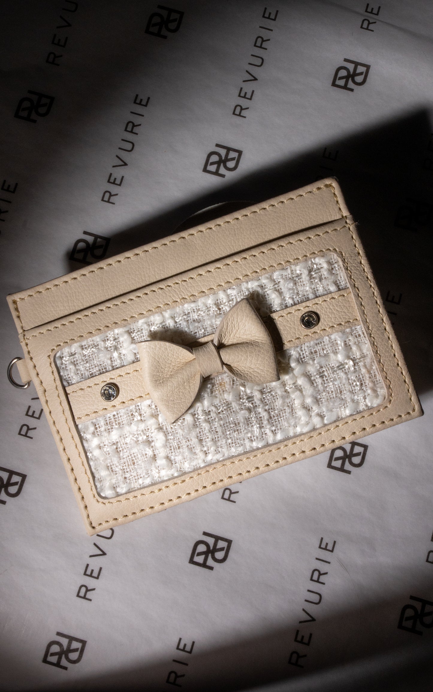 Tarjetero beige Champagne