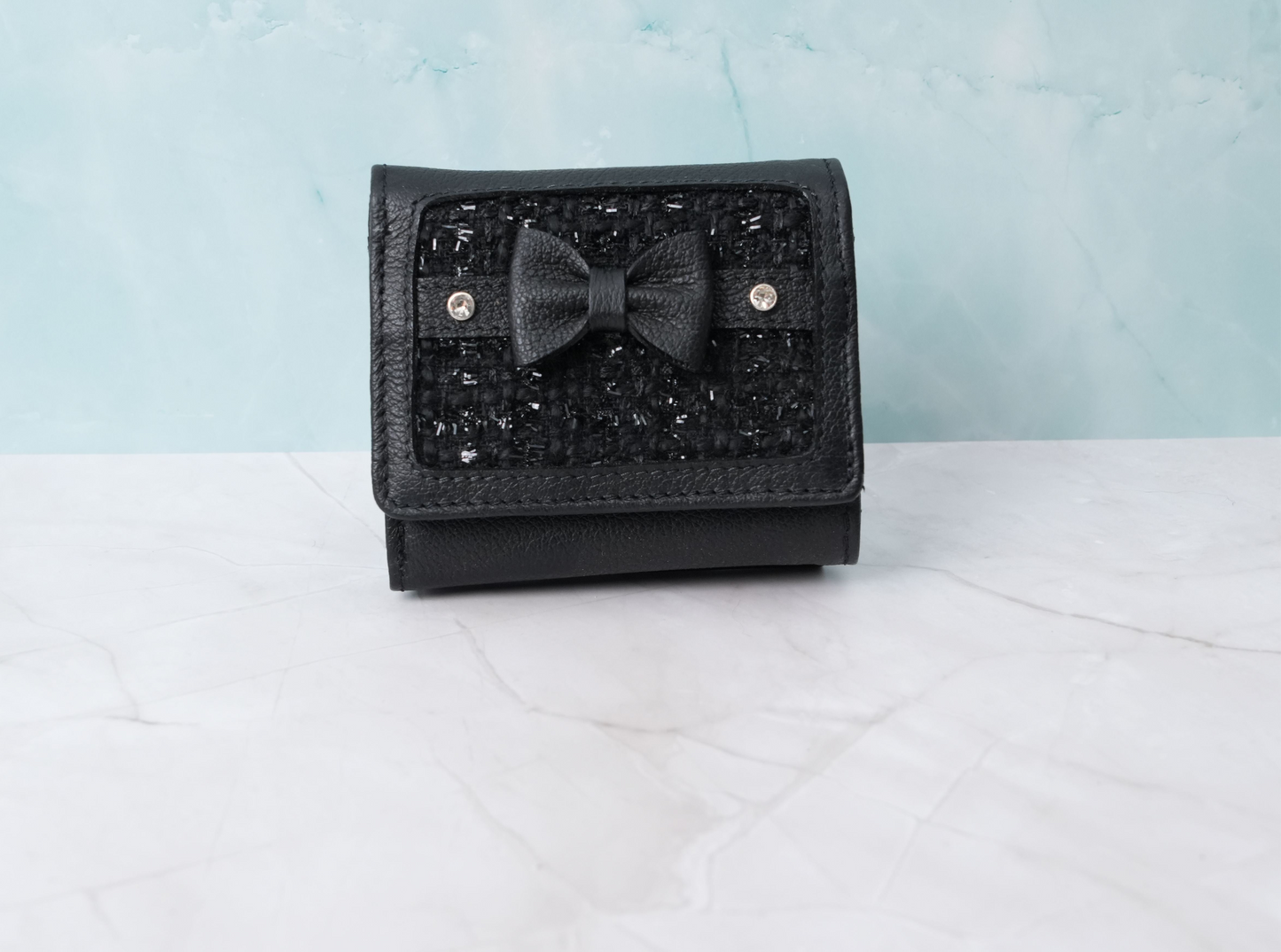 Cartera negro Obsidiana