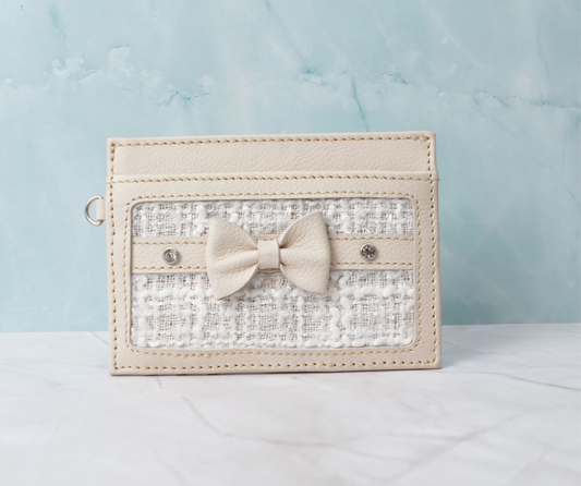 Tarjetero beige Champagne