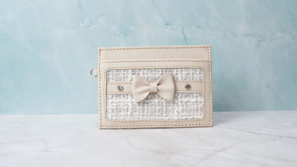 Beige Champagne Card Holder