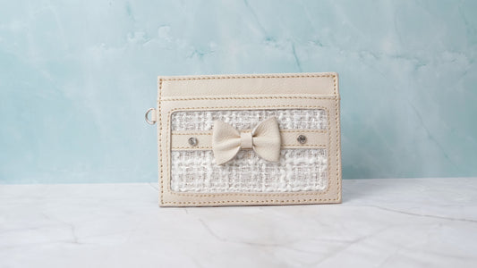 Tarjetero beige Champagne (US)